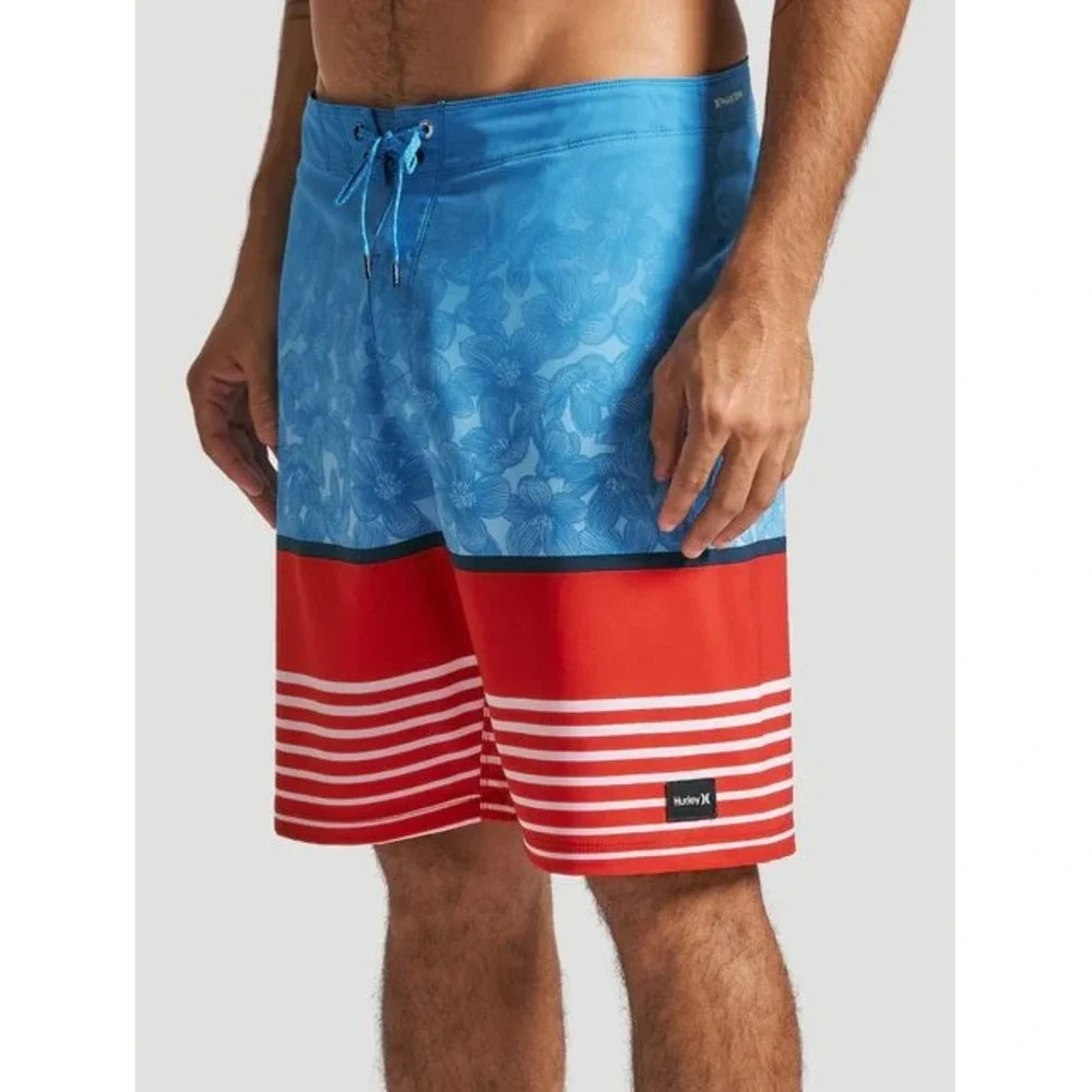 Hurley Phantom Weekender Board Shorts Unity Red 33 New With Tags
